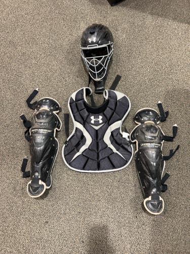 Used Under Armour Victory Series Catcher's Set