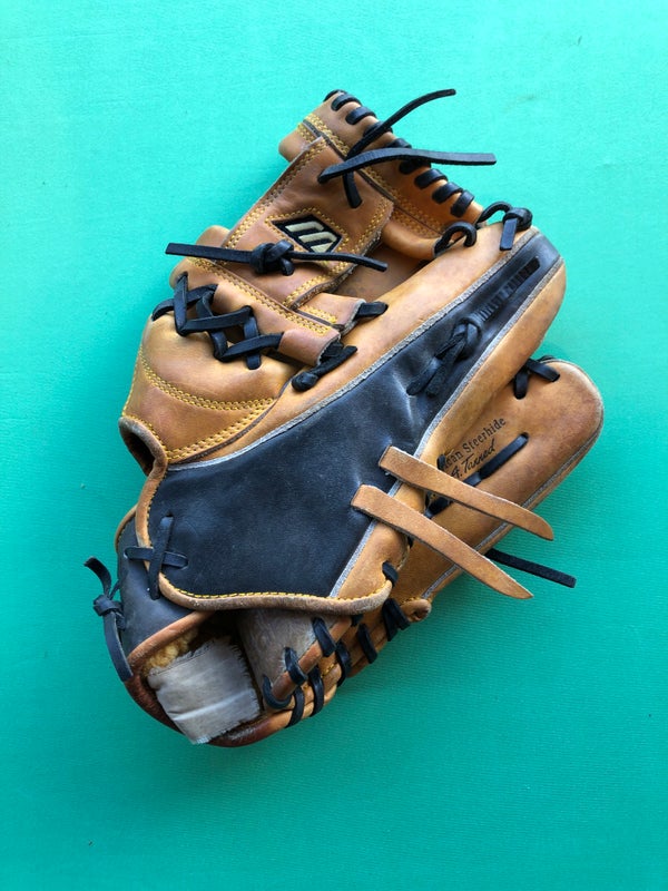 Game Used Mizuno Team Issued XL Batting Gloves - Atlanta Braves