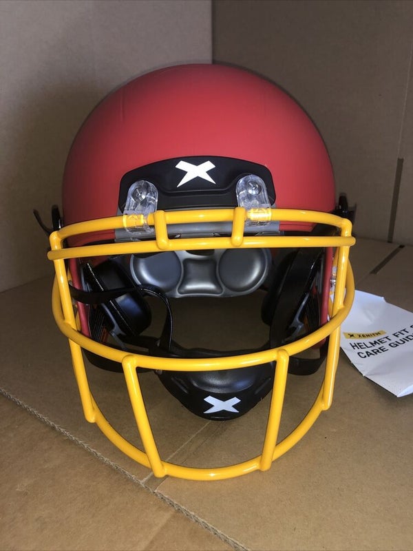 Used Xenith Matte Black Football Helmet Size Youth Large (repainted) –  cssportinggoods