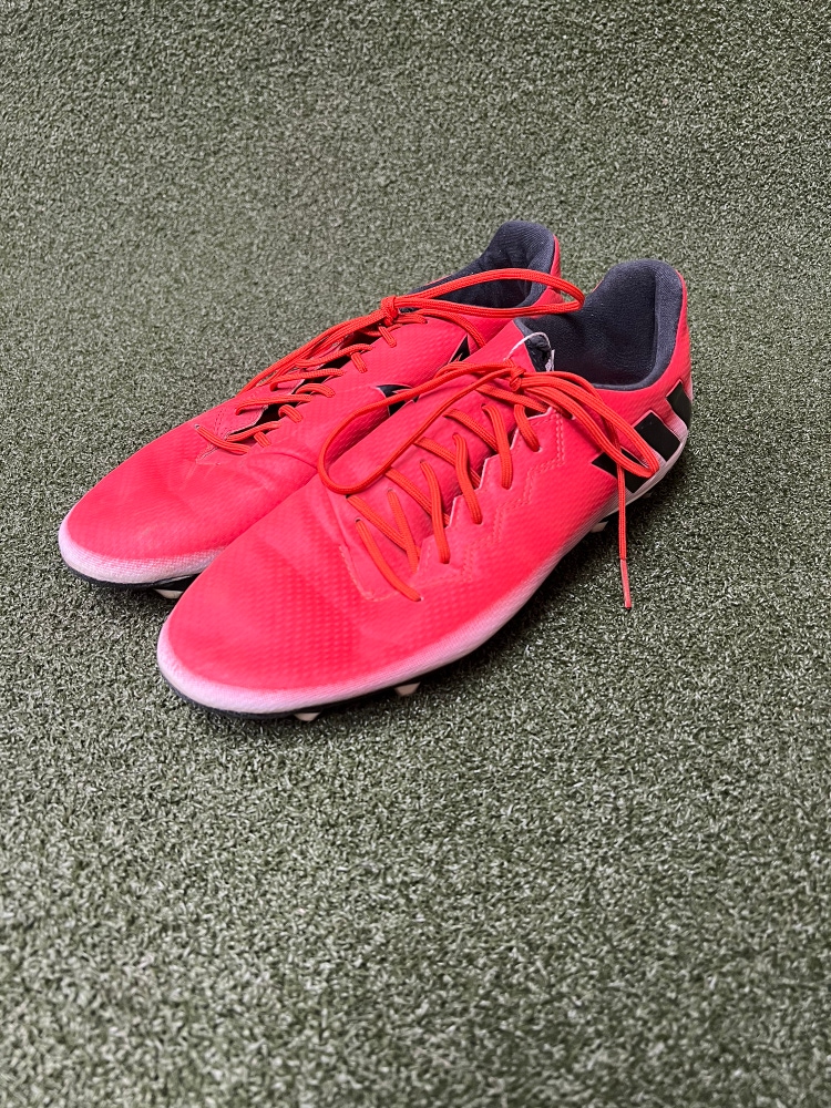 Red Adidas Messi 10.3 FG Soccer Cleats (2799)