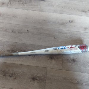 Used USSSA Certified 2019 Louisville Slugger Alloy Solo 619 Bat (-10) 22 oz 32"