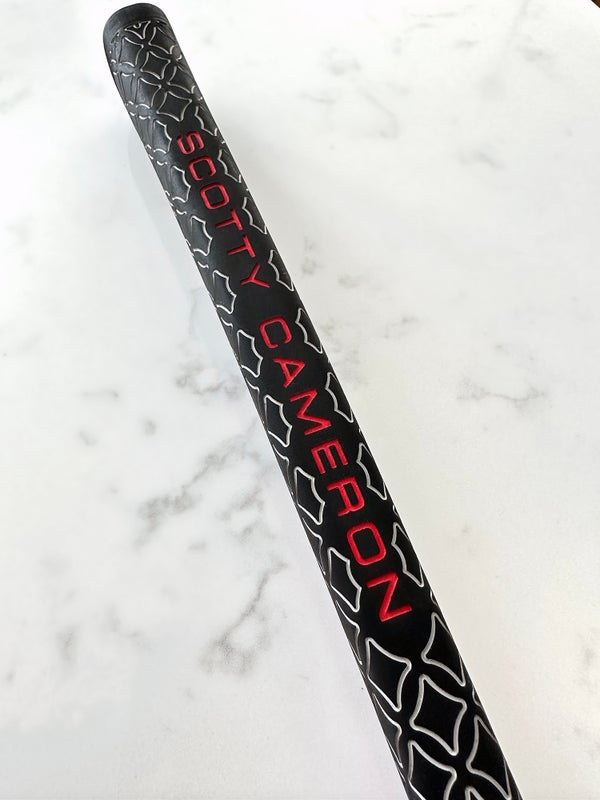 Scotty Cameron Textured Pistolini Plus 2023 Putter Grip w/ Red Letters