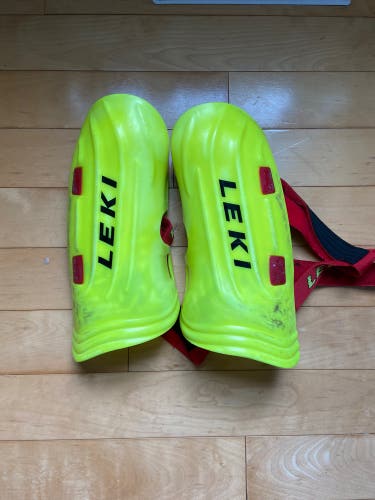 Leki Shin Guards Yellow