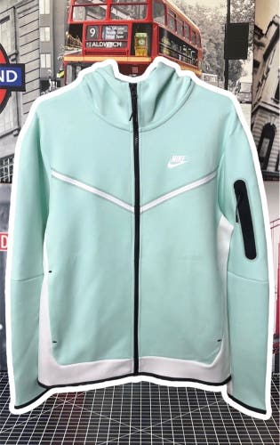 Nike Sportswear Tech Fleece Full Zip Hoodie Mint Foam Mens  3XL-TALL NEW