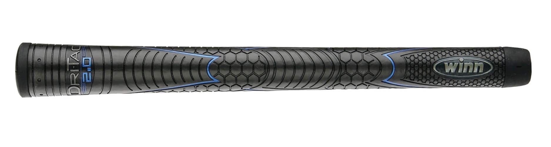 Winn Dri-Tac 2.0 Golf Grip (Midsize, Jet Black) NEW