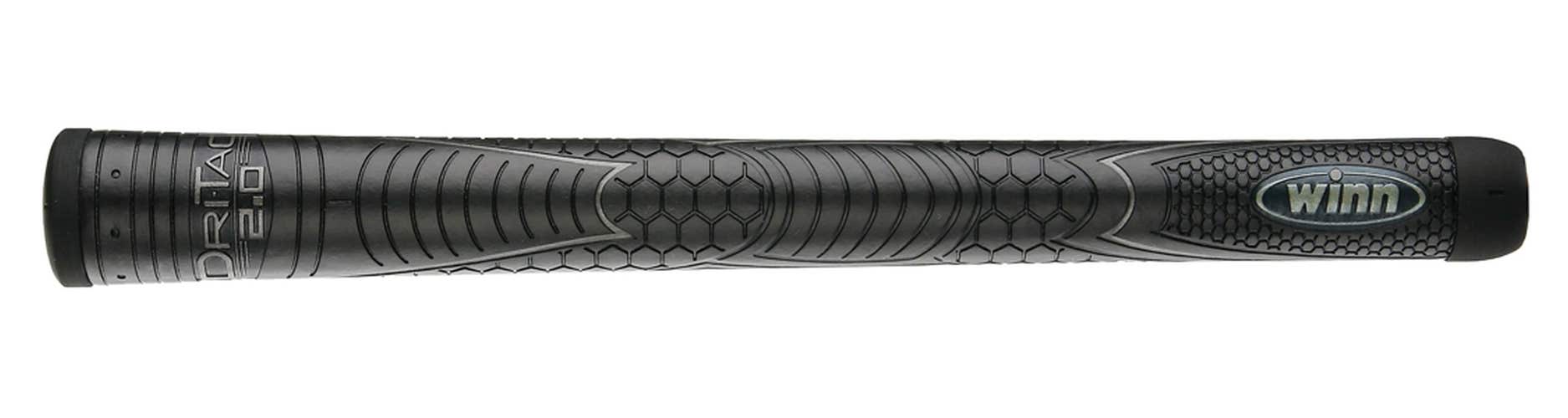 Winn Dri-Tac 2.0 Golf Grip (Oversize, Jet Black) NEW