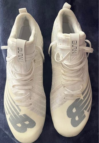 Zach Currier Game Used PLL Cleats Signed