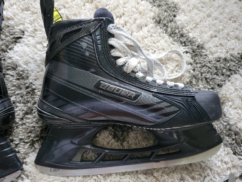 Senior Used Bauer Supreme MX3 Hockey Skates Regular Width Size 9.5