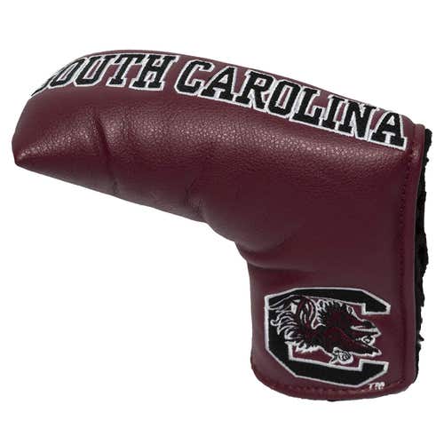 Team Golf Vintage Blade Putter Headcover (USC Gamecocks) Synthetic Leather NEW