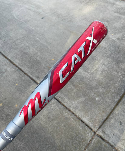 Used BBCOR Certified 2023 Marucci Composite CAT X Composite Bat (-3) 29 oz 32"