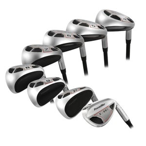 Powerbilt EX-550 Hybrid/Irons Set 4-PW+SW (Graphite, SENIORS) Golf NEW