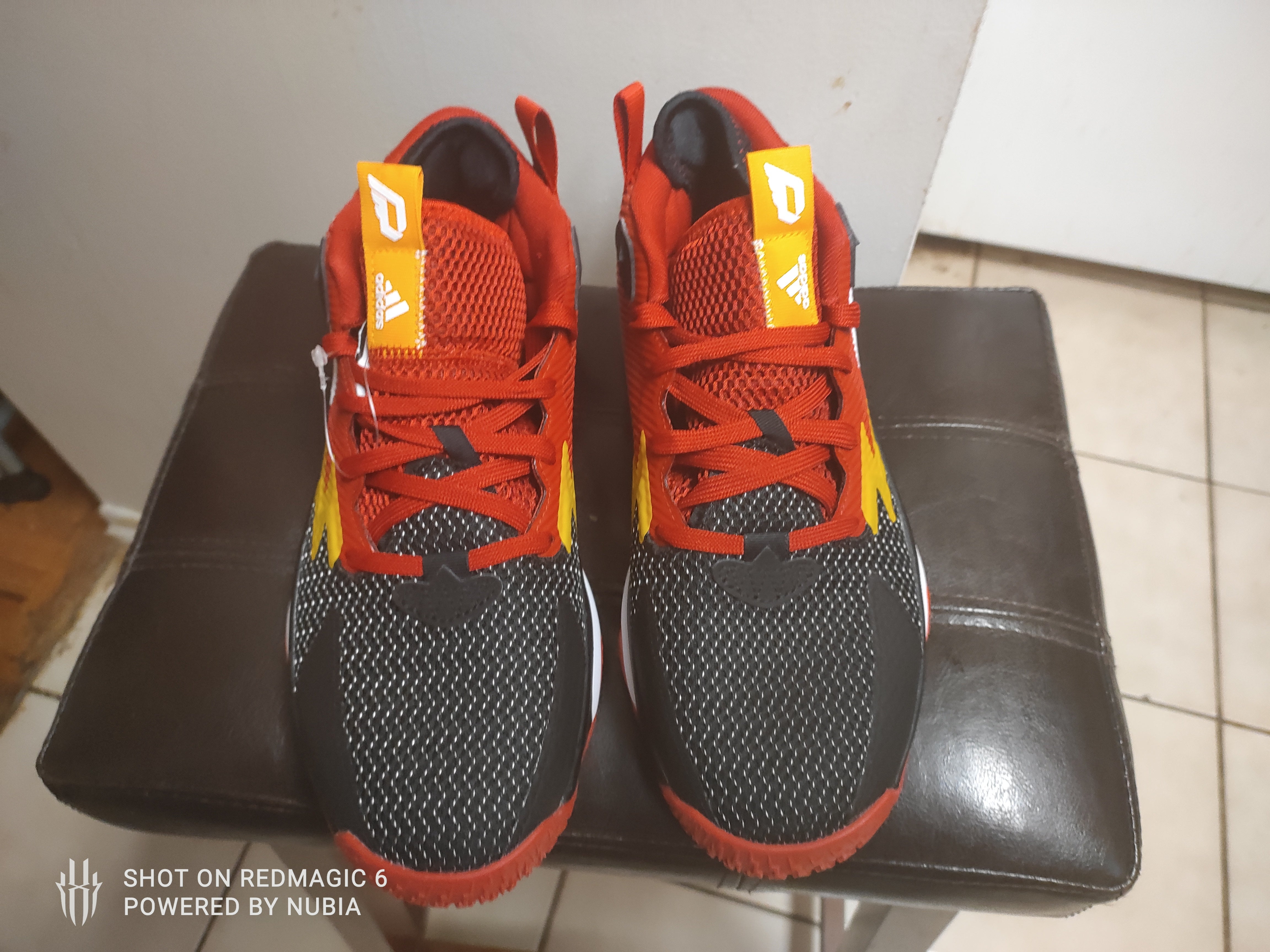 New Adidas Dame 8 PE Louisville Cardinals Men's Size 9 Basketball Shoes  GZ9708