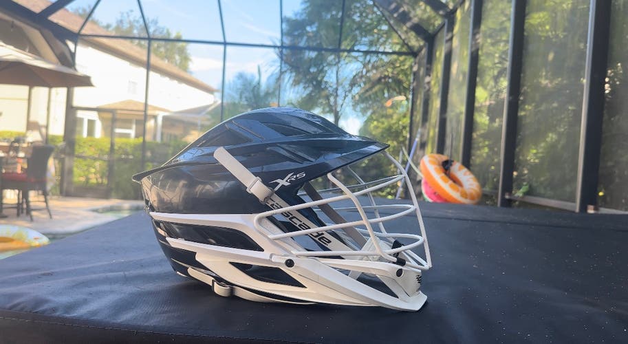 Midnight Navy Blue Cascade XRS Lacrosse Helmet