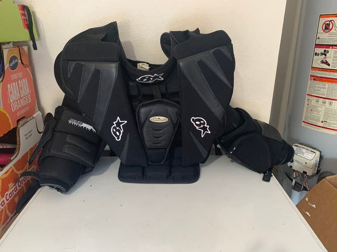 Used Large Brian's Pro Stock Sub Zero I Goalie Chest Protector
