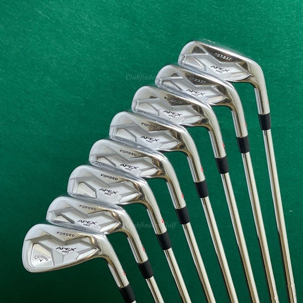 Callaway Apex TCB 4-PW Iron Set Dynamic Gold X100 Extra Stiff Flex