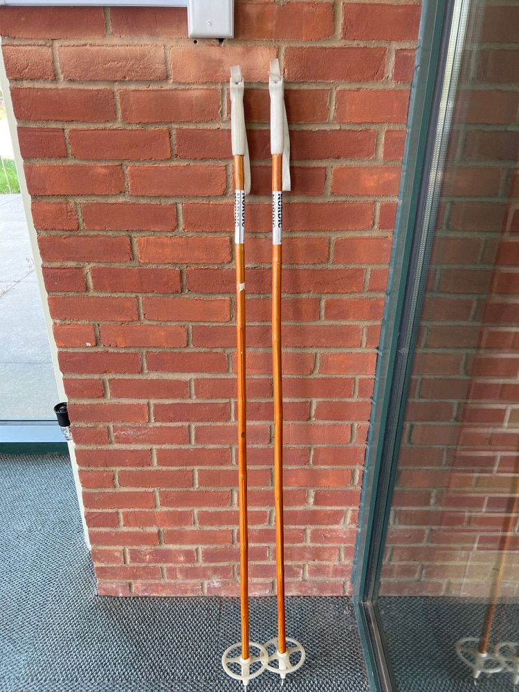 Used 56in (140cm) Nordica Cross Country Ski Poles