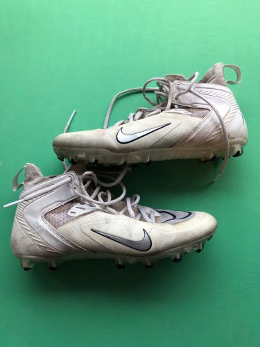 Used Nike Alpha Huarache 8 Elite Football Cleats - Size: M 10.5 (W 11.5)