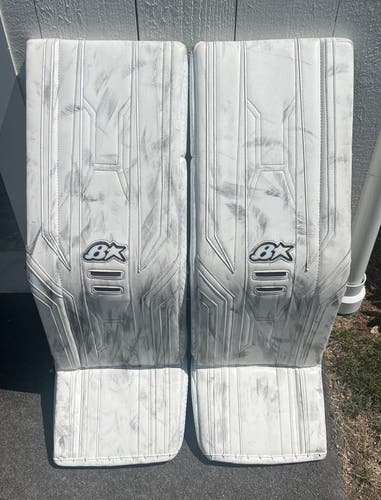 Used 34” Brian’s Optik Hockey Goalie Leg Pads