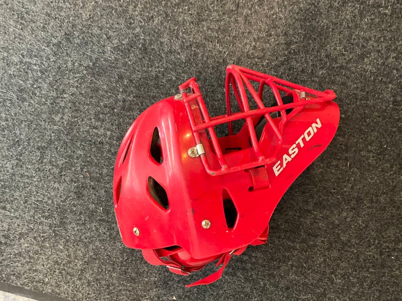 Diamond DFM-15 Softball / Baseball Catcher’s / Umpire Mask No Straps Pro  Red Brand New! | SidelineSwap