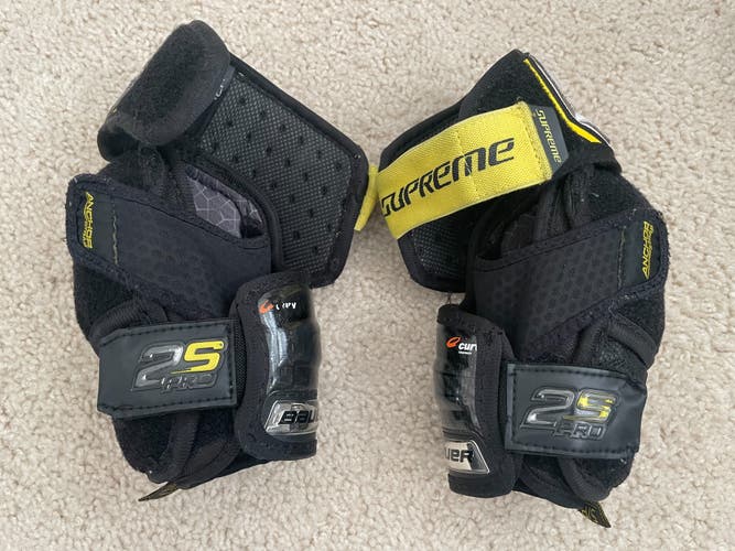 Bauer Supreme 2S Pro Elbow Pads Used JUNIOR SMALL