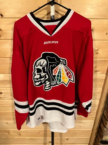 UND Fighting Sioux Chicago Blackhawks Jersey