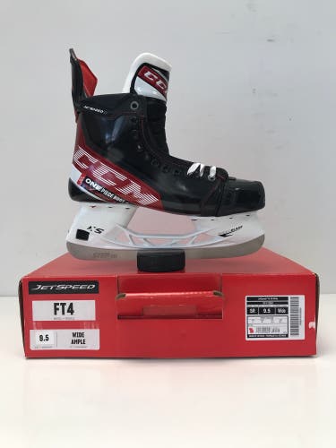 CCM JetSpeed FT4 Hockey Skates Size 9.5 Wide Width