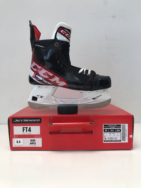 CCM JetSpeed FT4 Hockey Skates Size 9.5 Wide Width