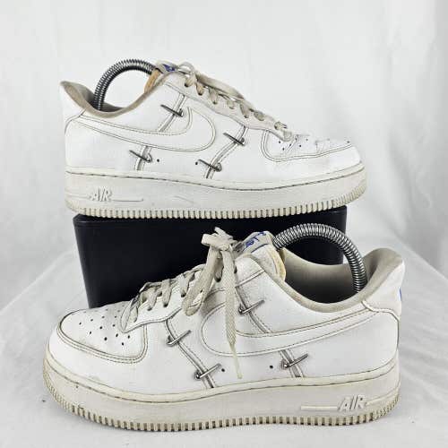 Nike Air Force 1 '07 LX White Hyper Royal Sneakers CT1990-100 Women’s Size 7.5