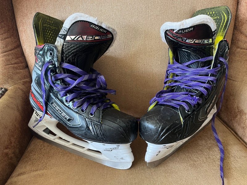 Senior Used Bauer Vapor X2.9 Hockey Skates Size 7.5