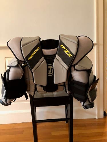 Used Medium/Large Warrior RX3E+ Goalie Chest Protector