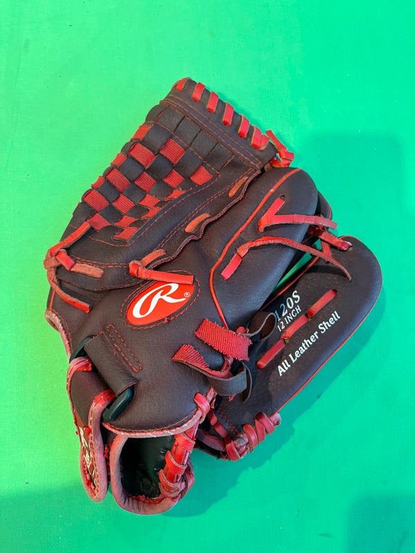 Used Rawlings Highlight Series Right Hand Throw Pitcher Baseball Glove 12"