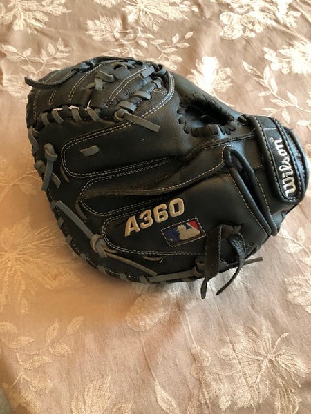 Used Right Hand Throw Wilson A360 Catcher's Glove 32.5"