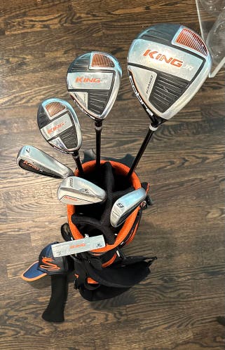Used Right Handed 7 Pieces King Jr Clubs (Full Set)