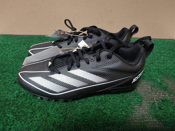 Adidas Sparks Kids Football CLEATS SIZE 3.5 Black/Grey IF2472