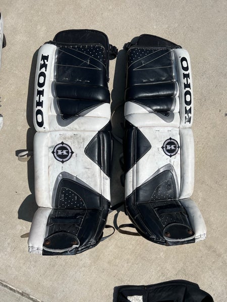 Koho 570 Hockey Goalie Leg Pads With Glove and Blocker