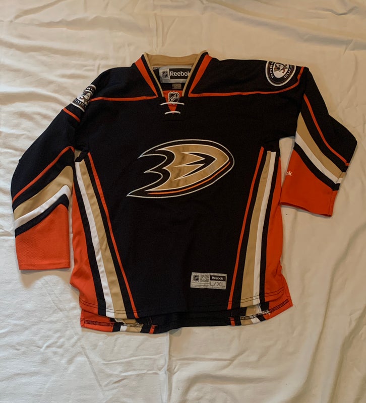 H550B-ANA496B Anaheim Ducks Blank Hockey Jerseys –