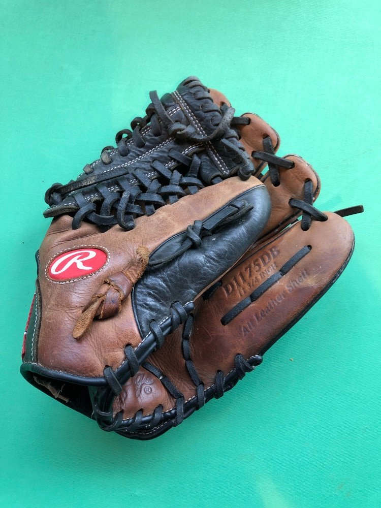 Used Rawlings Premium Series Right-Hand Throw Outfield Baseball Glove (11.75")