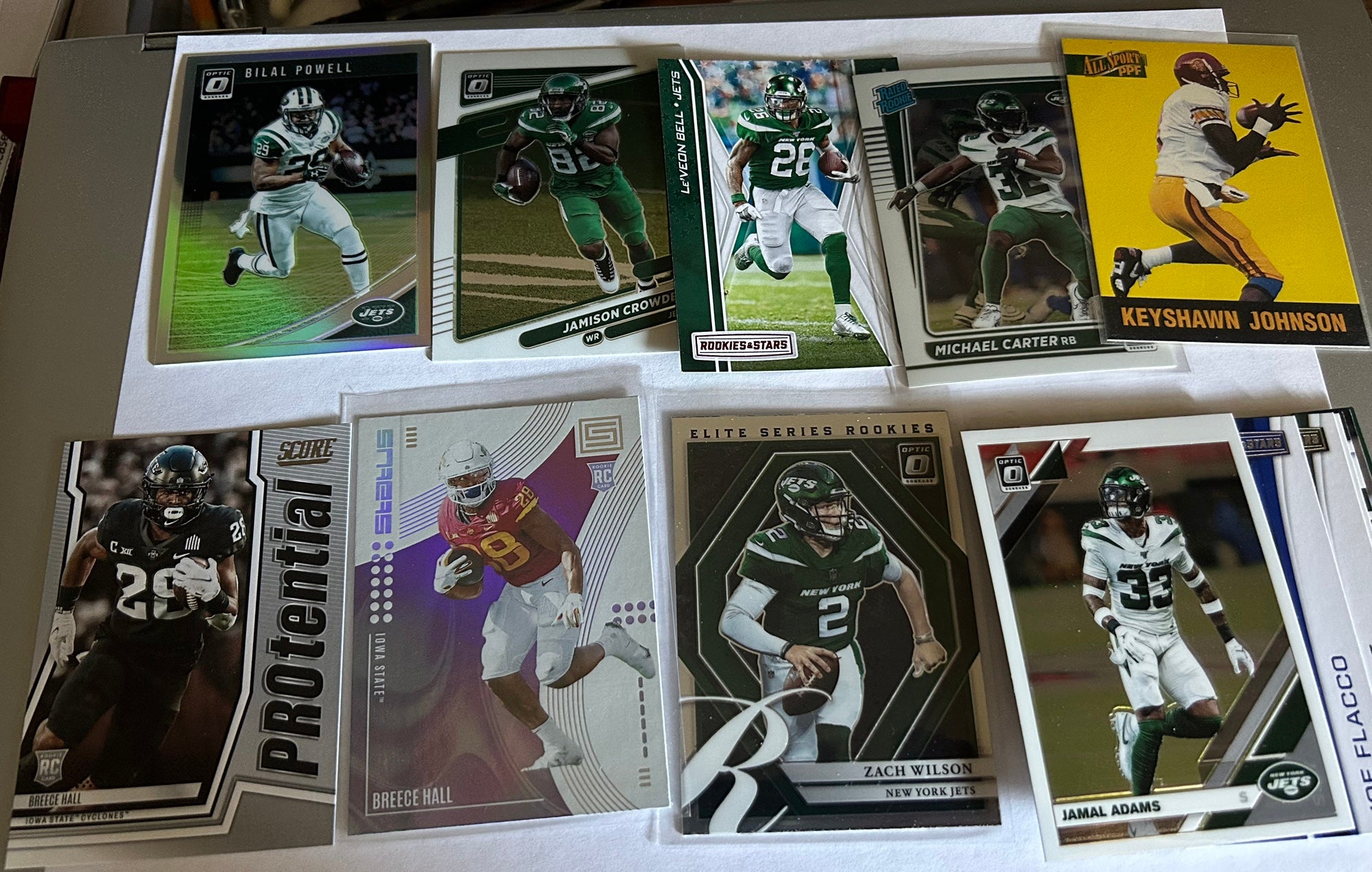 New York Jets Trading Cards Team Sets