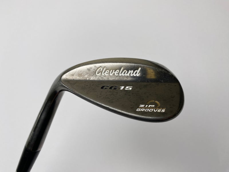 Cleveland CG15 Black Pearl Lob Wedge LW 62* 12 Bounce Traction LH Oversize Grip