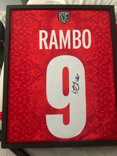 Signed Matt Rambo Whipsnakes PLL Jersey *send offers*