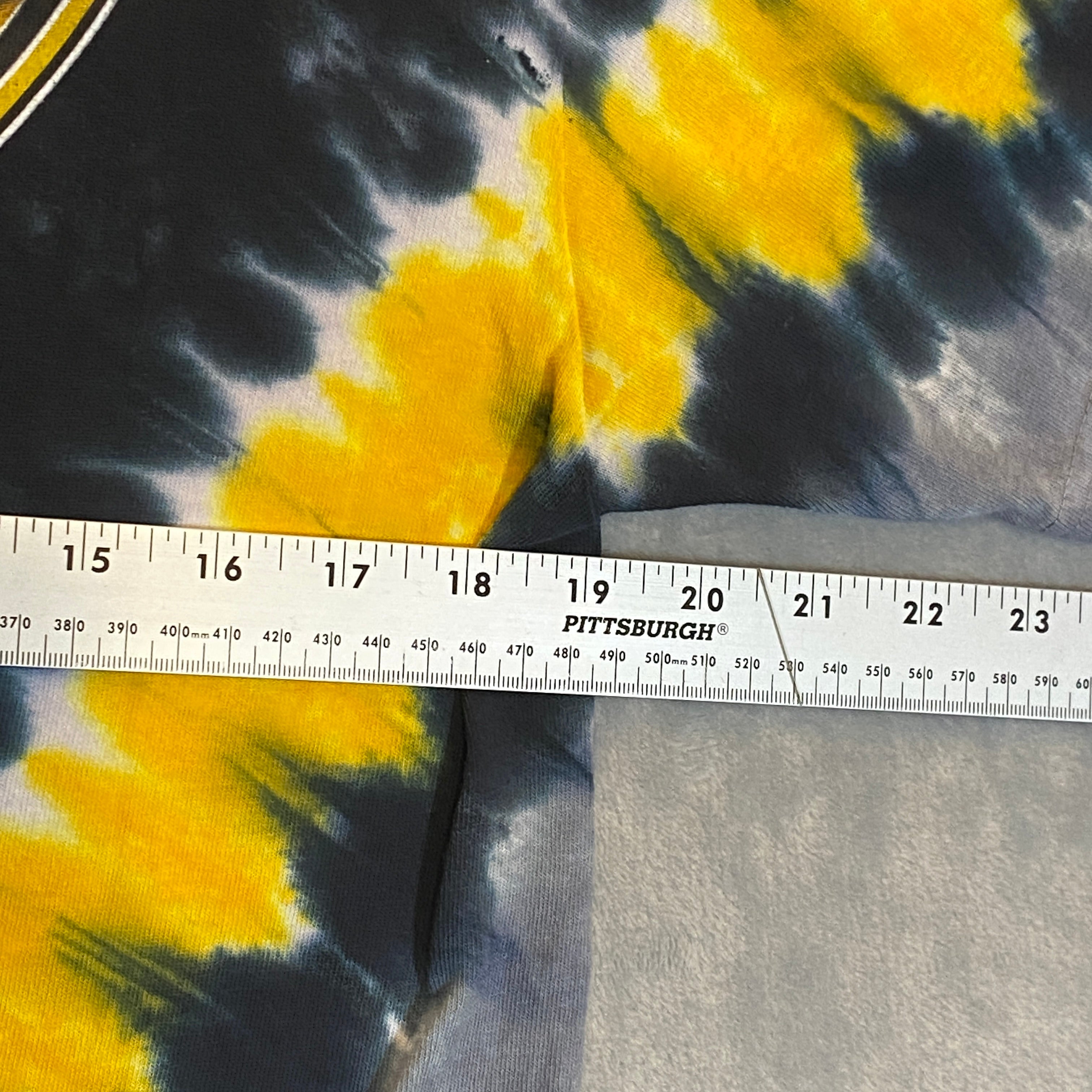 Liquid Blue Pittsburgh Pirates T Shirt Mens Medium Tie Dye 2-Sided
