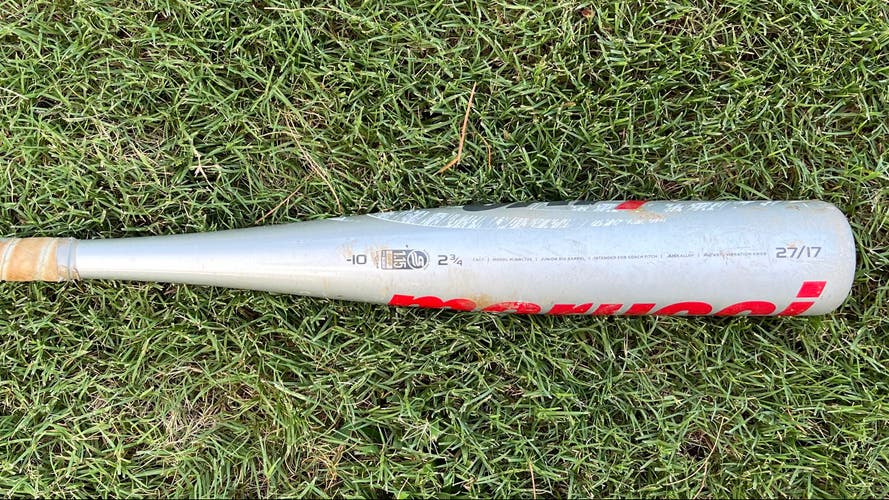 Used USSSA Certified Marucci Alloy CAT 7 Bat (-10) 17 oz 27"