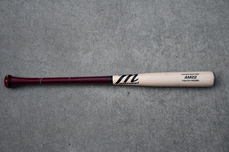 Used Marucci Wood AM22 Bat (-5) 25 oz 30"