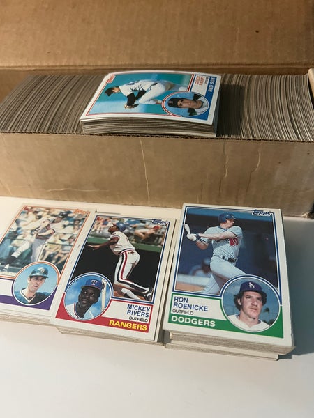 1983 Topps Baseball Cards Complete Set