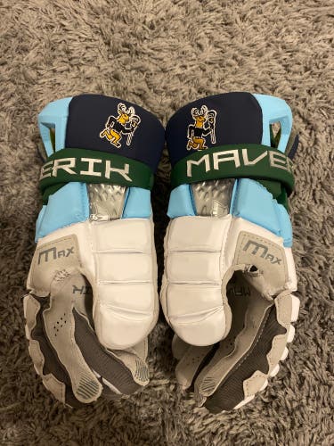 New Player's Maverik 13" Max Lacrosse Gloves Custom