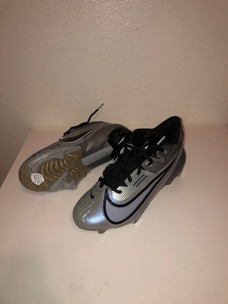 Nike Vapor Edge Elite 360 2 Grey Black Men Football Cleats Sz 15  (DA5457-002)