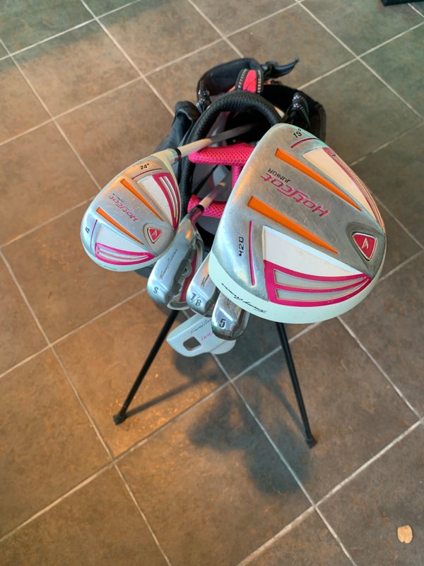 Used Junior Tommy Armour HotScot Right Clubs (Full Set 6 Clubs