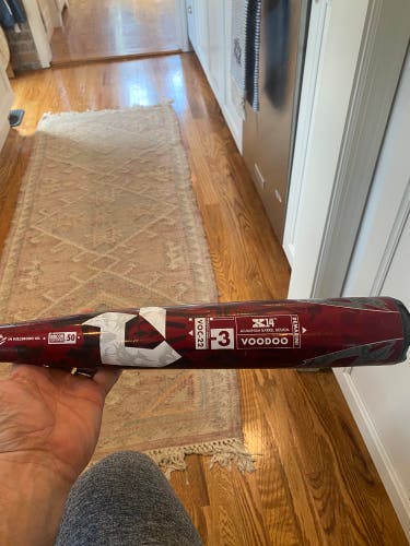 BBCOR Certified Alloy (-3) 30 oz 33" Voodoo One Bat