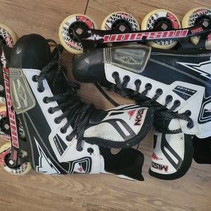 Used Mission Inline Skates Wide Width Size 8