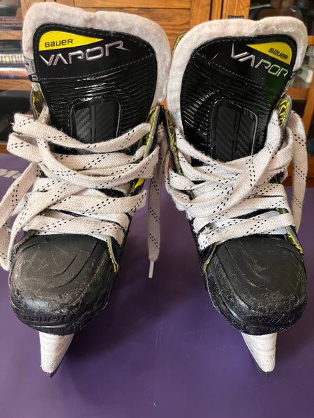 Used Bauer Extra Wide Width Size 1.5 Vapor 3X Hockey Skates